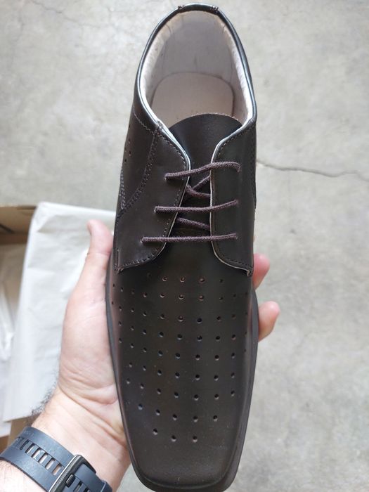 Pantofi militari noi( vară) maro