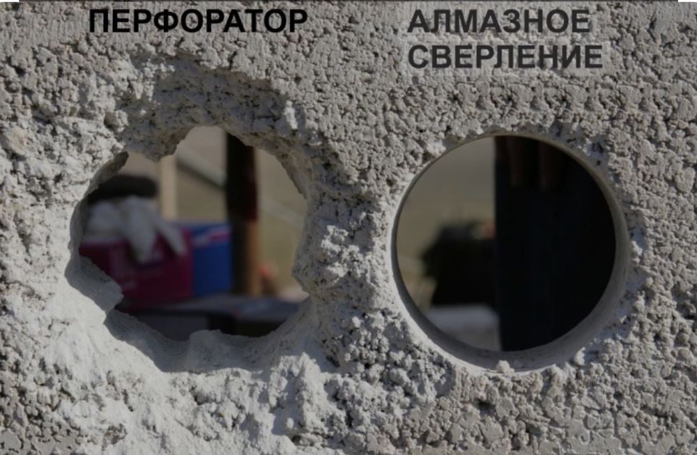 Алмазное бурение-сверление