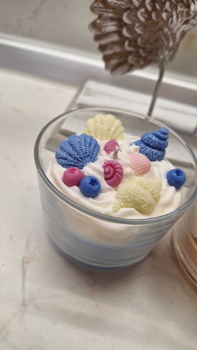 Соеви свещи. Ръчно направени.