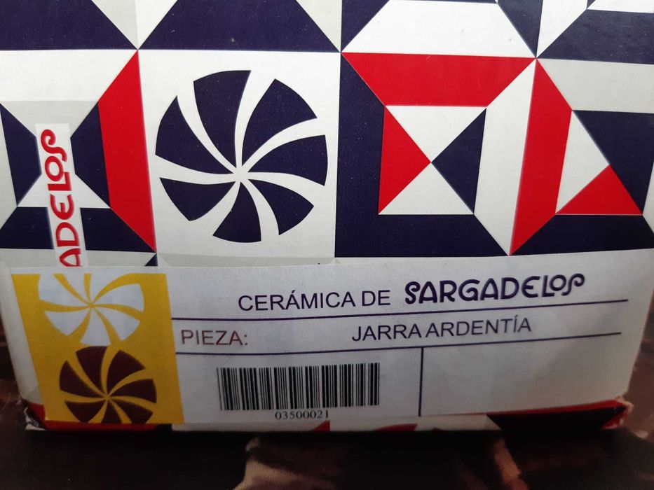 Cana din ceramica marca Sargadelos pictata manual
