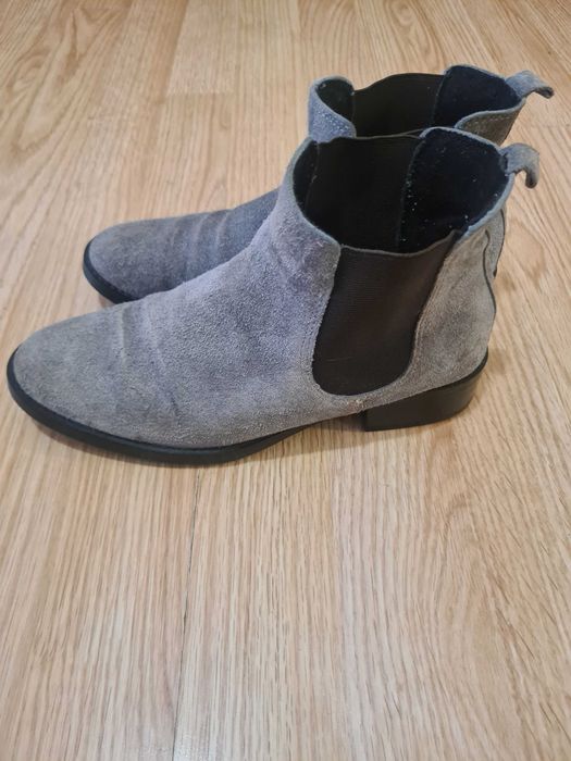 Даски боти естествен велур!Vera Comma Италия