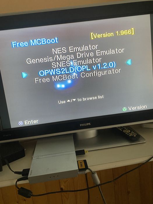 Card memorie PS2 cu Free McBoot – 32MB