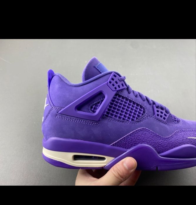 Jordan 4 Nigel sylvester purple