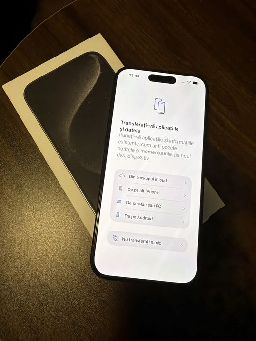 iPhon 15 pro! 128 G , sanate baterie 87