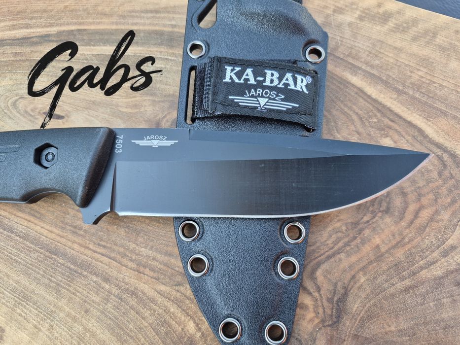 Фиксиран нож Ka Bar  Jarosz TUROK 7503 с тактическа кания