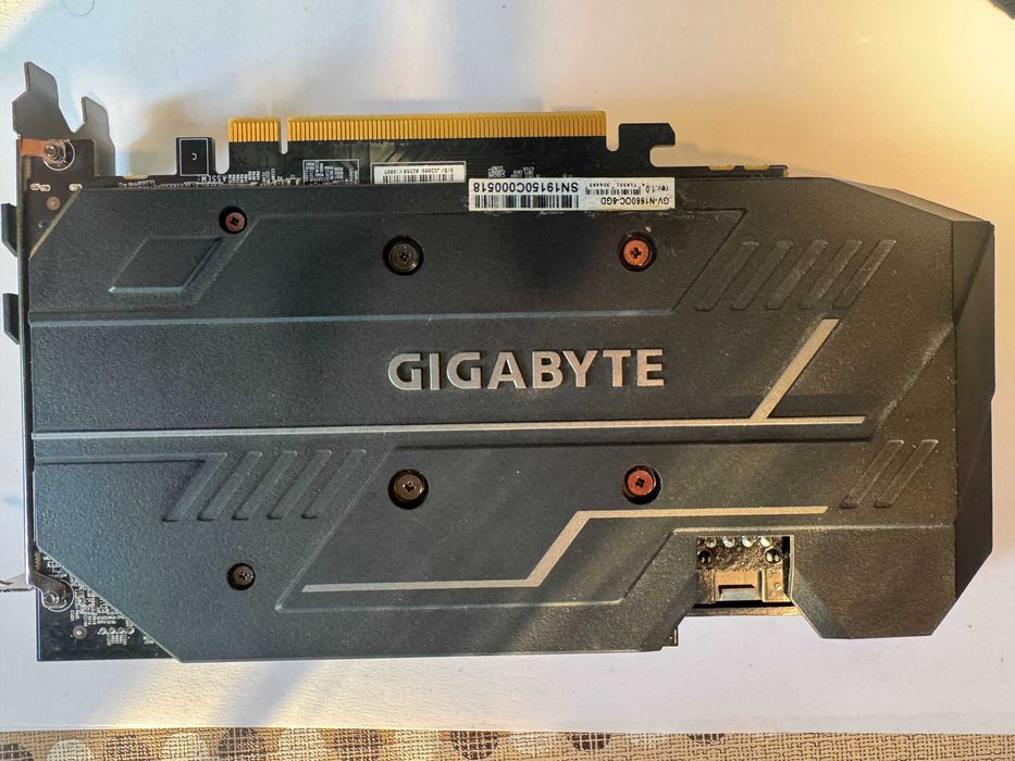 Placa video Gigabyte GeForce GTX 1660 G1 Gaming GDDR5 6GB 192-bit