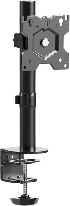 Универсална бюро стойка за монитор ONKRON D101E, 13"–34", 8 кг, черна