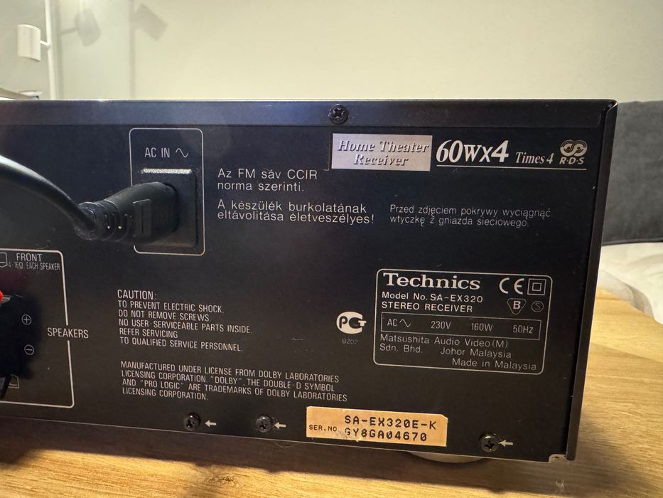 Technics SA-EX320 Home Theater Receiver