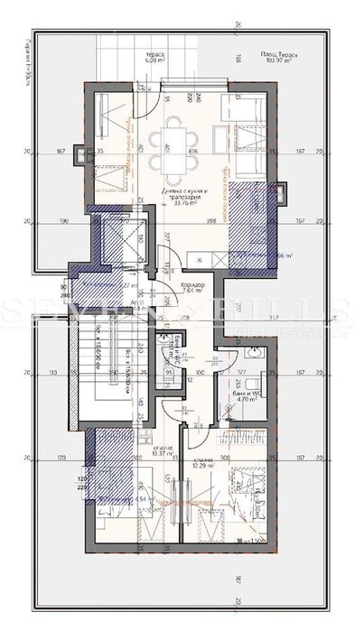 Продава се Тристаен апартамент в Пловдив, Христо Смирненски - 212 кв.м за 806 €/кв.м - Снимка #1