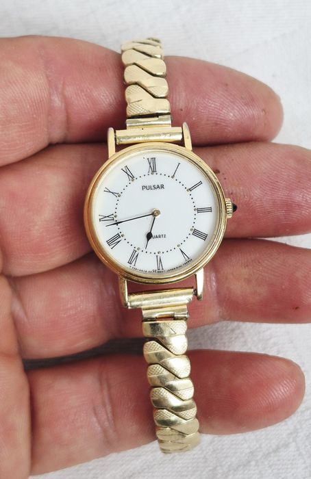 Ceas de damă Pulsar cu quartz, din otel inoxidabil, model V232 0720