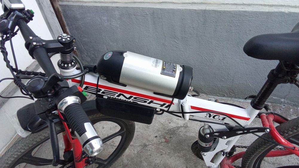 Электровелосипед гибрид