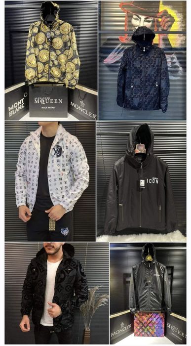 Мъжки ветровки различни модели