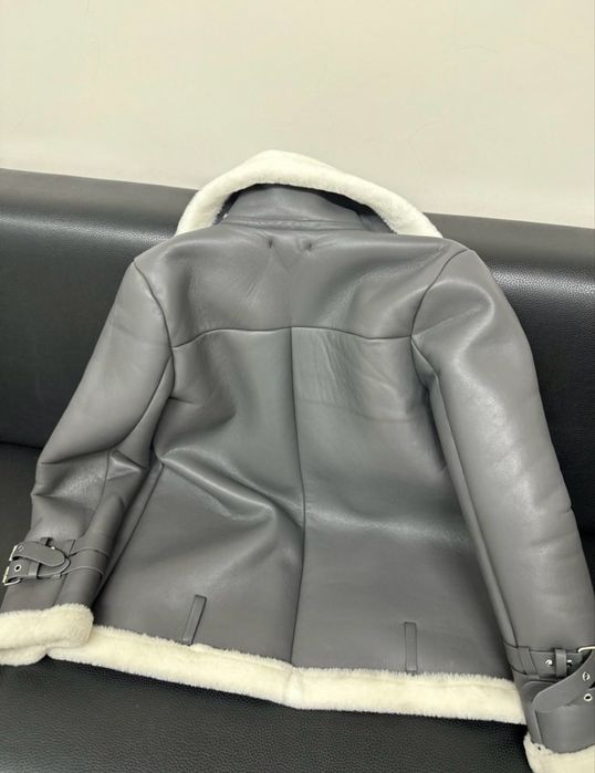 Дубленка Зара эко шуба