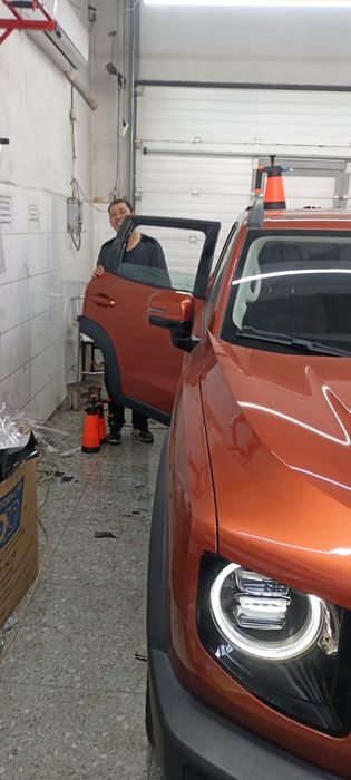 Тонировка, бронирование авто полировка