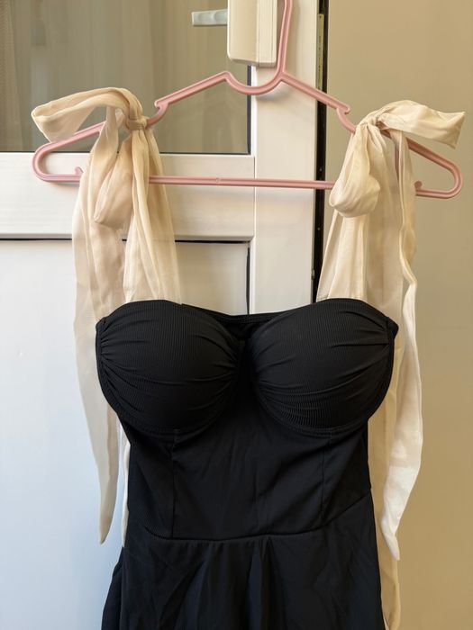 Слитный Купальник в стиле YSL