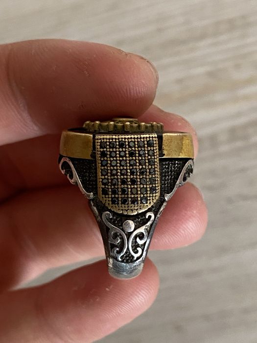 Kumush uzuk erkaklar uchun 925 proba