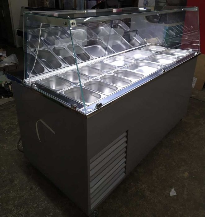 Производство и продажба на кулинарни студени и топли щанд витрини