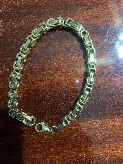 Brățară Stephen Oliver placată cu aur 18K din oțel inoxidabil