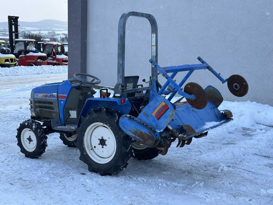 Tractor Japonez 15CP 4x4 Iseki TM15 cu freza de sol