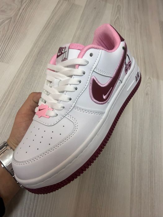 Adidasi nike air force 1 one cherry de dama