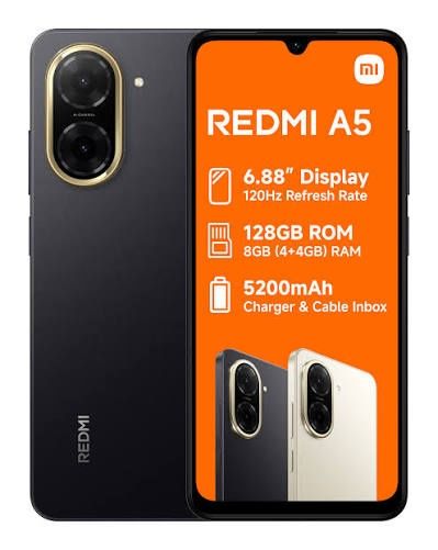 Redmi A5 4Gb+2Gb Rami 128 Gb 5G