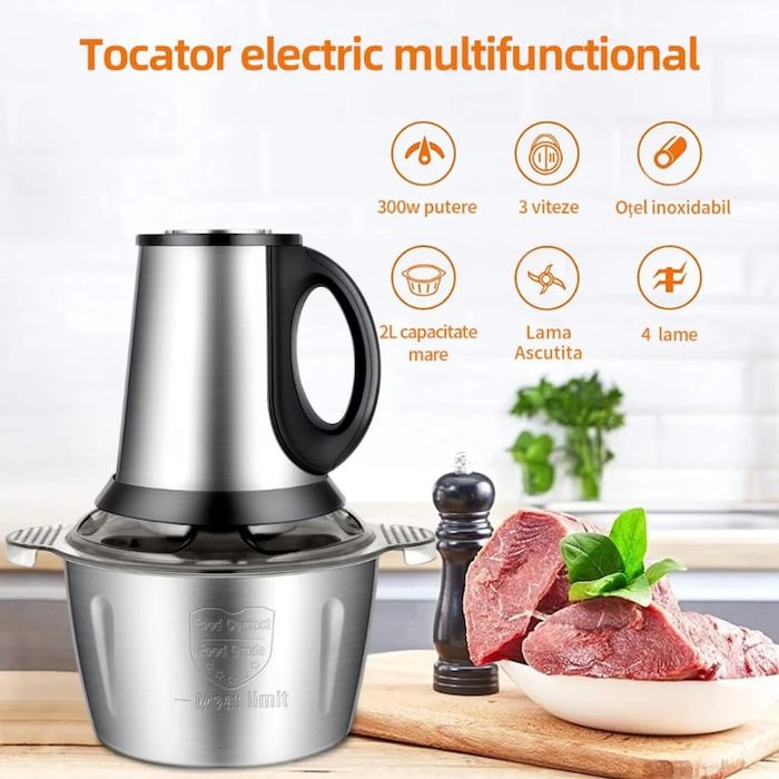 Мощен кухненски робот-чопър Kitchen Expert 5L – за  бързо готвене