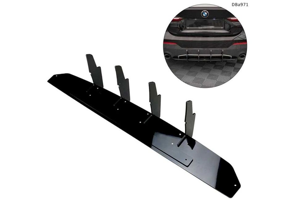 Difuzor de tuning pentru bara spate BMW 4 G22 2020+ Tuning efect Sport