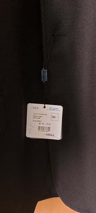 Sacou cu eticheta 56 talia 1
