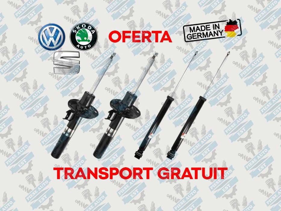 Set amortizoare VW Golf 7, Skoda Octavia 3, Seat Leon, Audi A3 8V