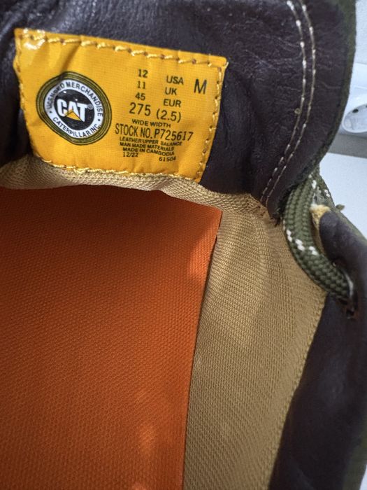 Обувь Catterpillar размер 45