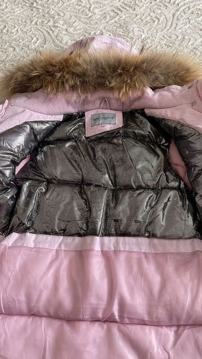 Комбез зимний для девочки