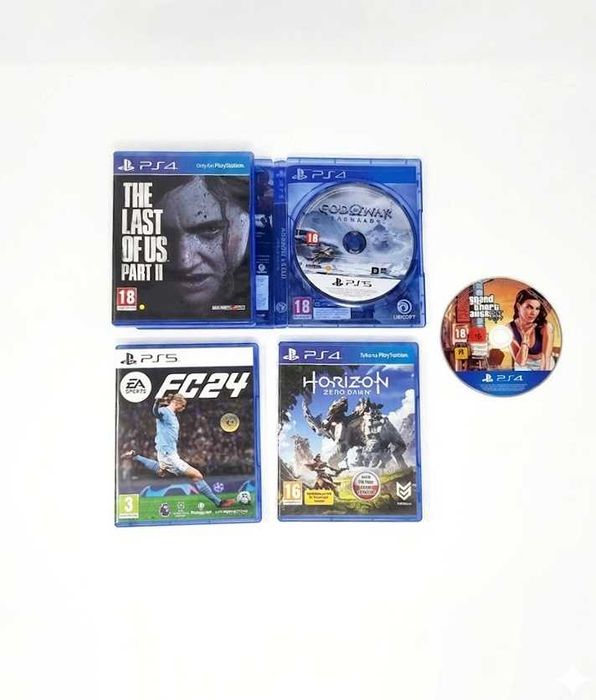 Jocuri pentru Playstation 4 PS4 PS5. The last Of us PArt 2, God of War, GTA 5