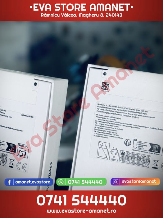 SAMSUNG Galaxy A56 5G Awesome Graphite 128GB 8GB RAM Dual SIM