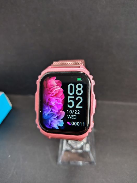 Ceas smartwatch inteligent compatibil Android iOS