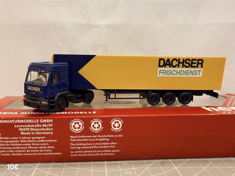 Камиончета Herpa мащаб H0 1:87