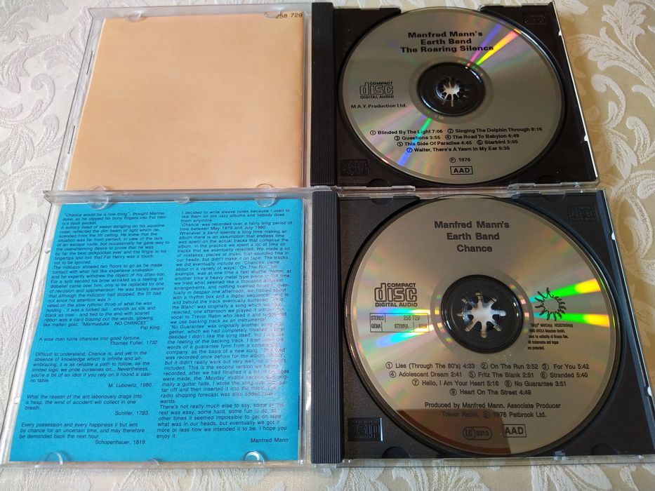 CD audio print Germany/EU