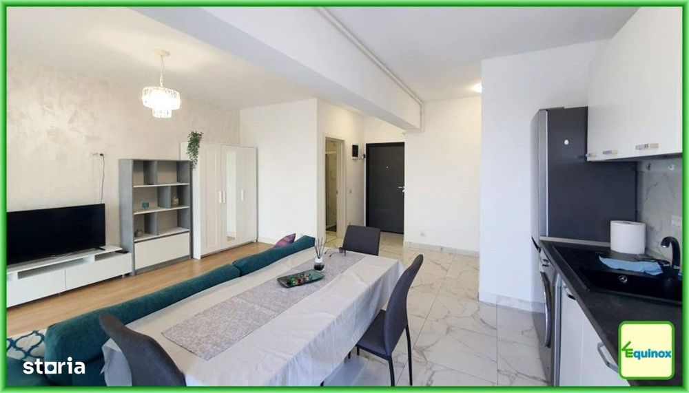 Apartament cu 2 camere mobilat de închiriat, MRS Residence, ECX09976