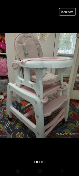 Scaun de masă pentru copii