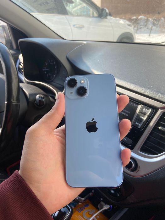 Айфон 14 синий