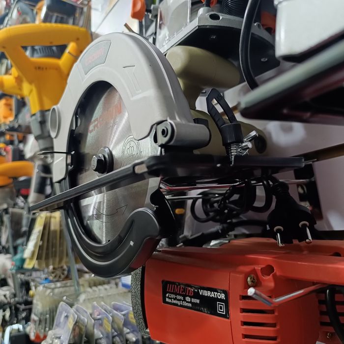 Циркулярная пила Crown Ф185 original Пчёлка pcholka