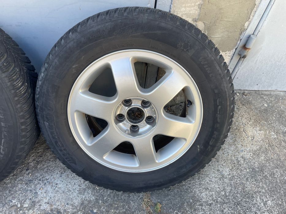 Джанти с гуми 5x100 15” Гуми с джанти 15 цола Audi A3 Golf 4 Гуми 195/65/15