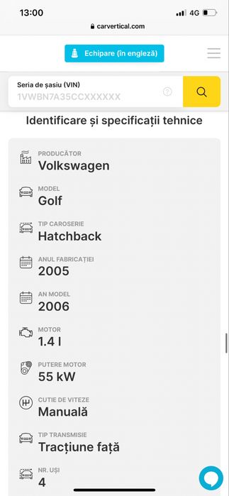 Volkswagen Golf 5 2006
