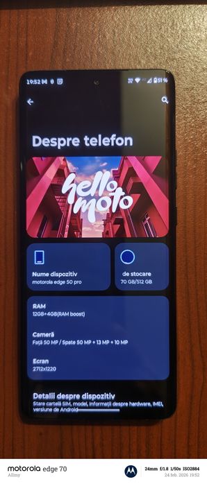 Telefon Motorola edge 50 pro