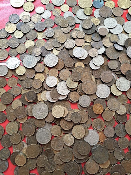 Стари български монети , стотинки 1962, 1974, 1988, 1989, 1990