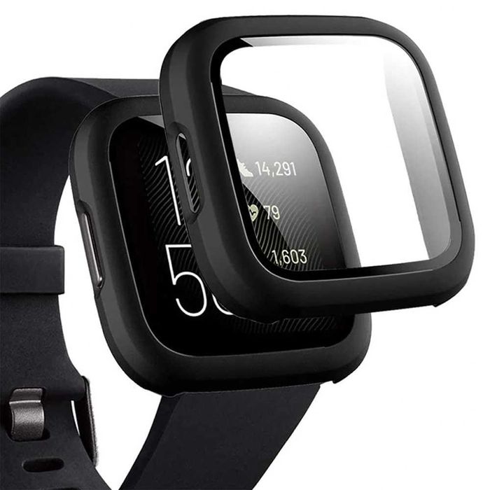 FitBit Versa 1 2 3 4 Sense 2 - твърд кейс протектор 360