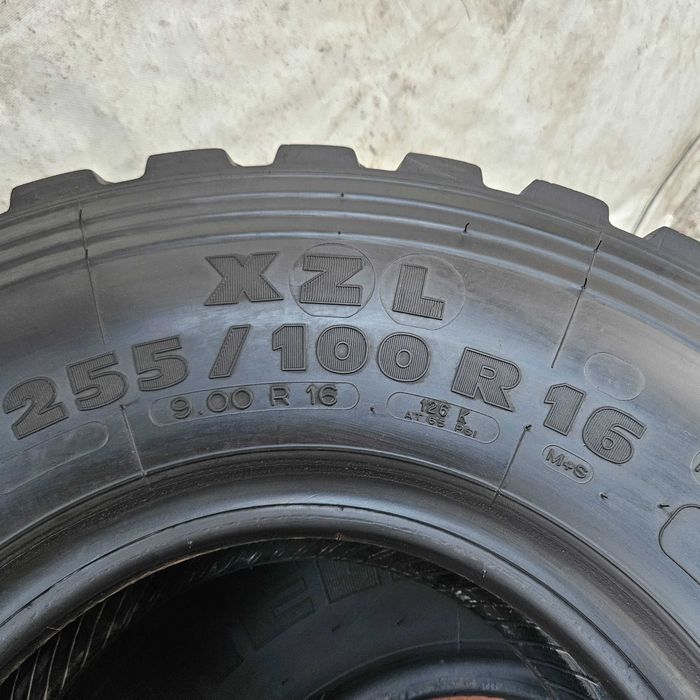 Високопроходими гуми 255/100R16 9.00R16 Michelin XZL 134J M+S TL TT