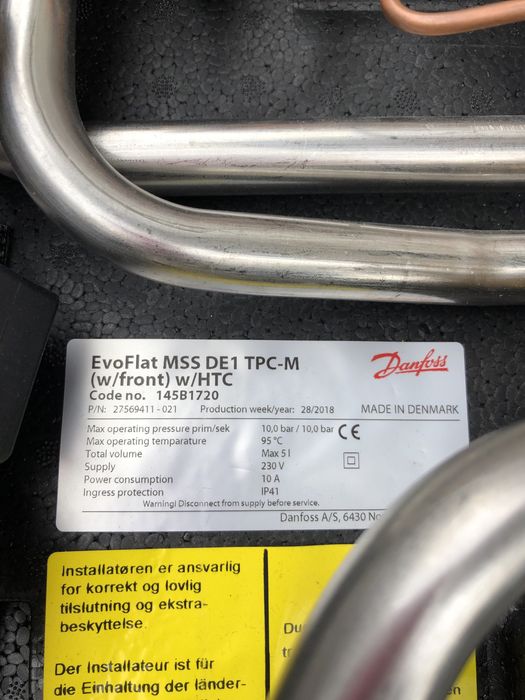 Danfoss EvoFlat MSS DE1