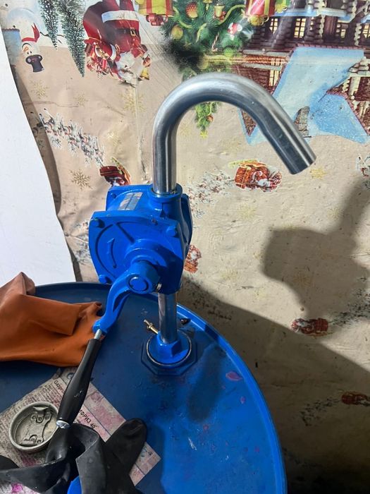 Насос бочковый роторный для масла 22 л/м