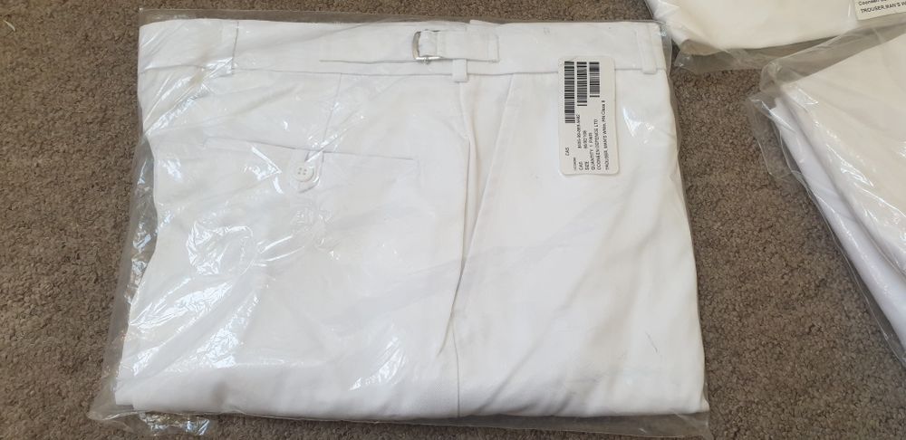 Pantaloni alb marinar