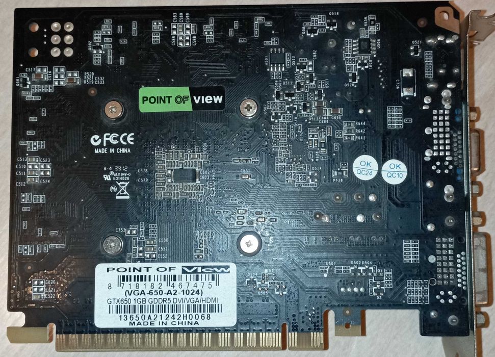 Видеокарта GTX 650 1Gb
